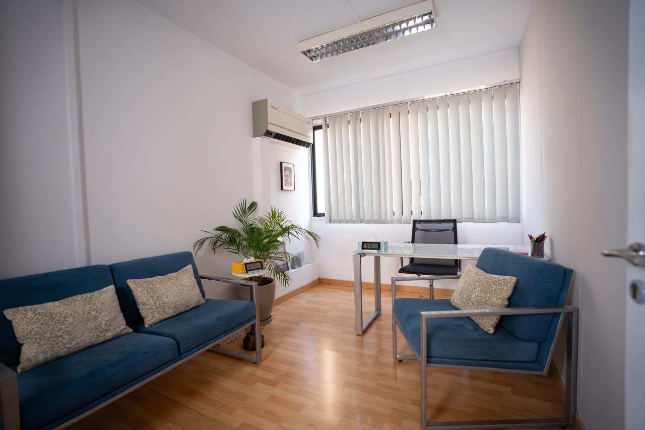 Consultation room at our partner clinic in Cyprus